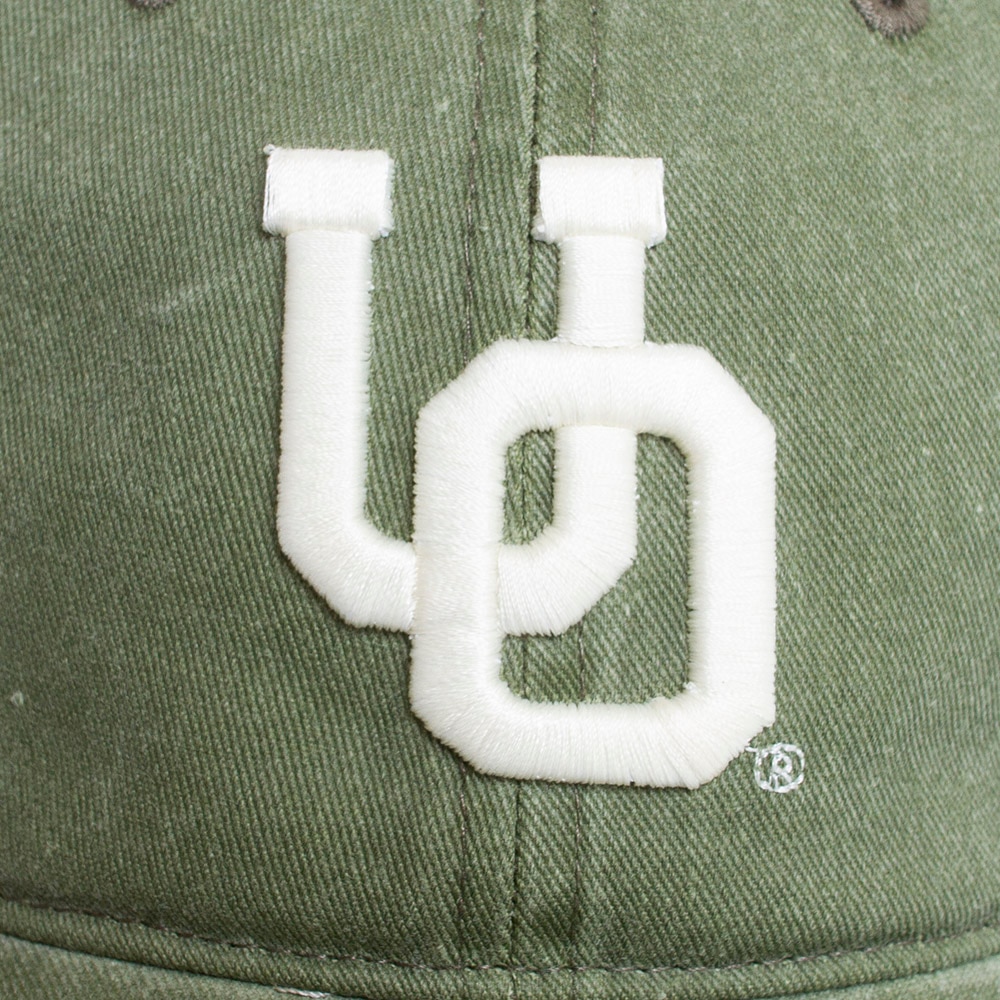 Interlocking UO, Richardson, Green, Curved Bill, Cotton, Accessories, Women, Washed Cotton Canvas, Adjustable, Hat, 716528